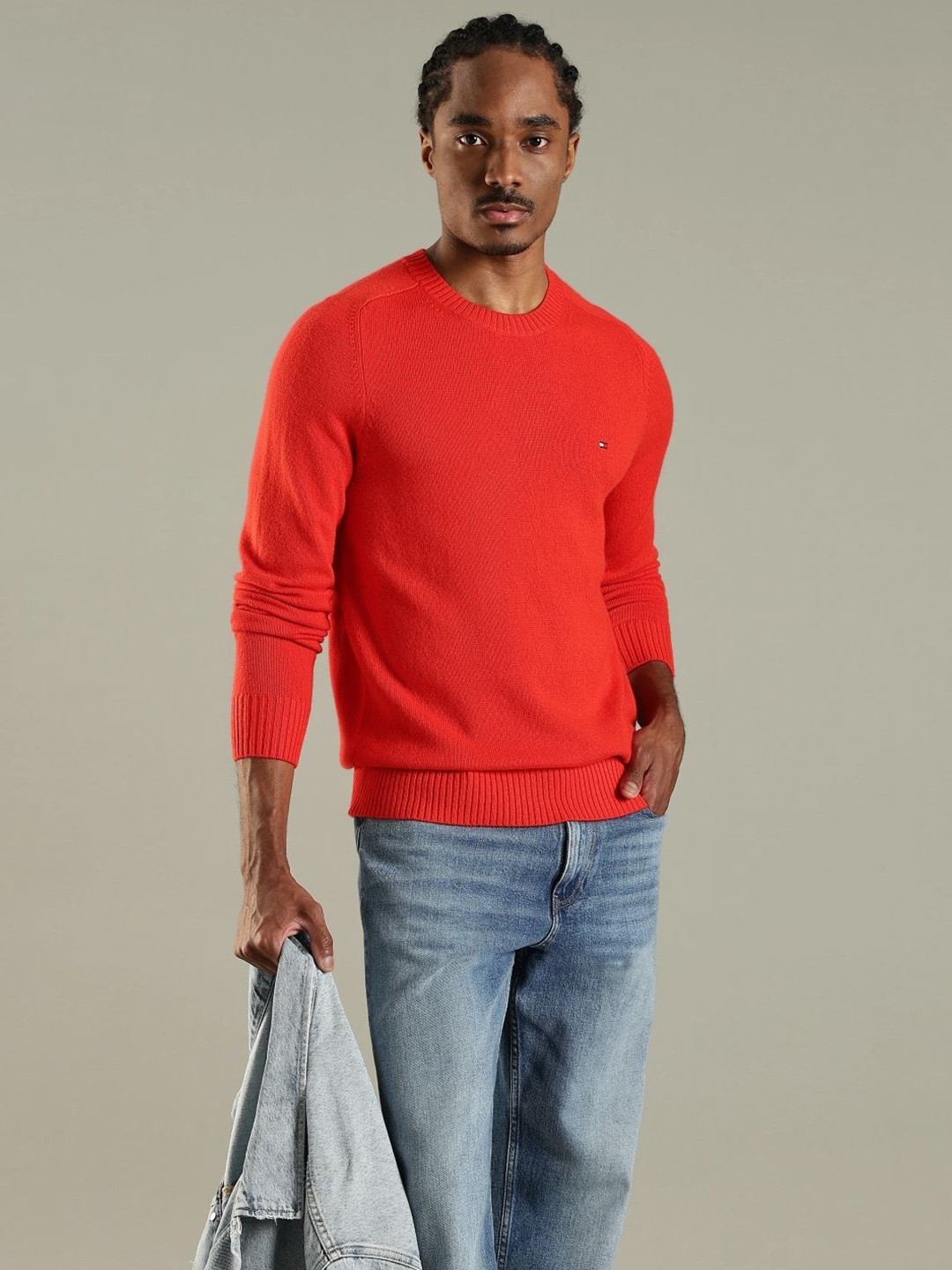 Tommy Hilfiger Europe Round Neck Woollen Pullover