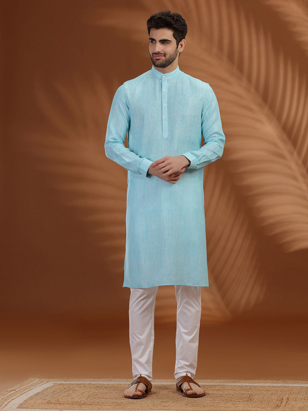 Modi Kurta Mandarin Collar A-Line Kurtas