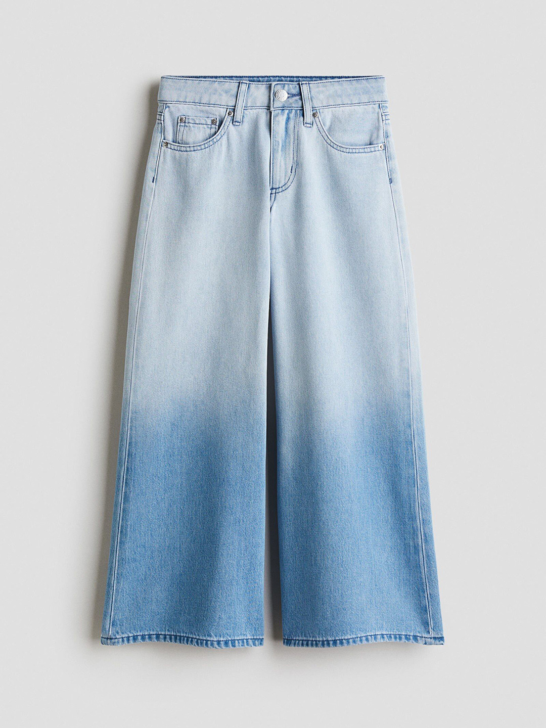 H&M Girls Wide-Leg Jeans