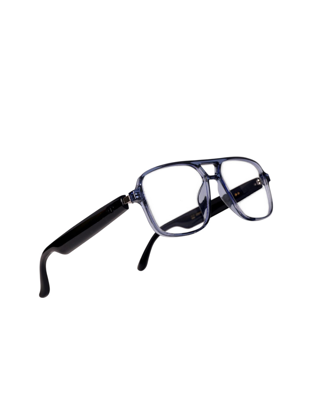 JODYKOES Unisex Half Rim Aviator Smart Audio Frames with Bulit In Bluetooth