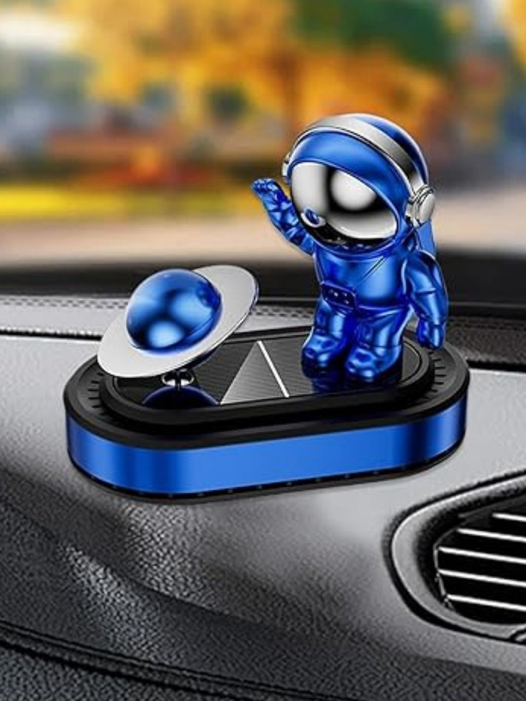 AUGEN Solar Astronaut Design Rotating Car Air Freshener