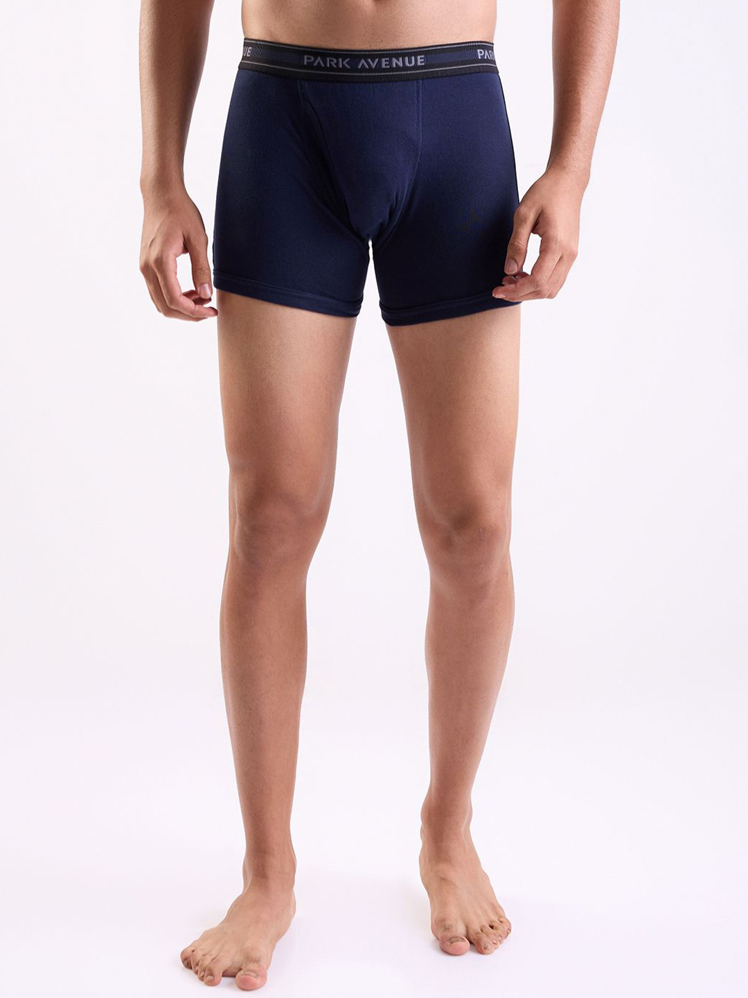 Park Avenue Solid Cotton Boxer-Style Briefs PZTX00230-B887F070