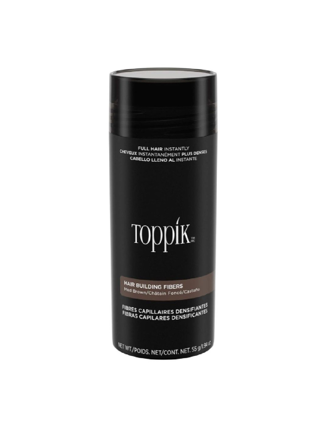 Toppik Hair Building Fibers - 27.5 g - Medium Brown