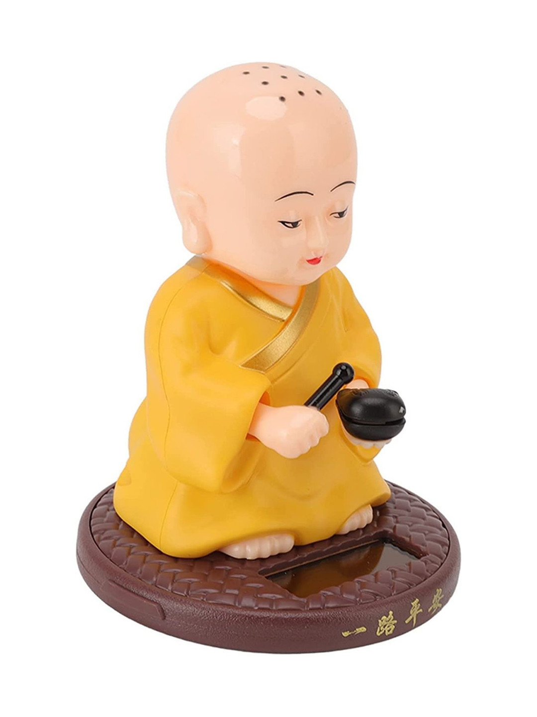 AUGEN Yellow & Cream Monk C Yellow Figure Bobblehead