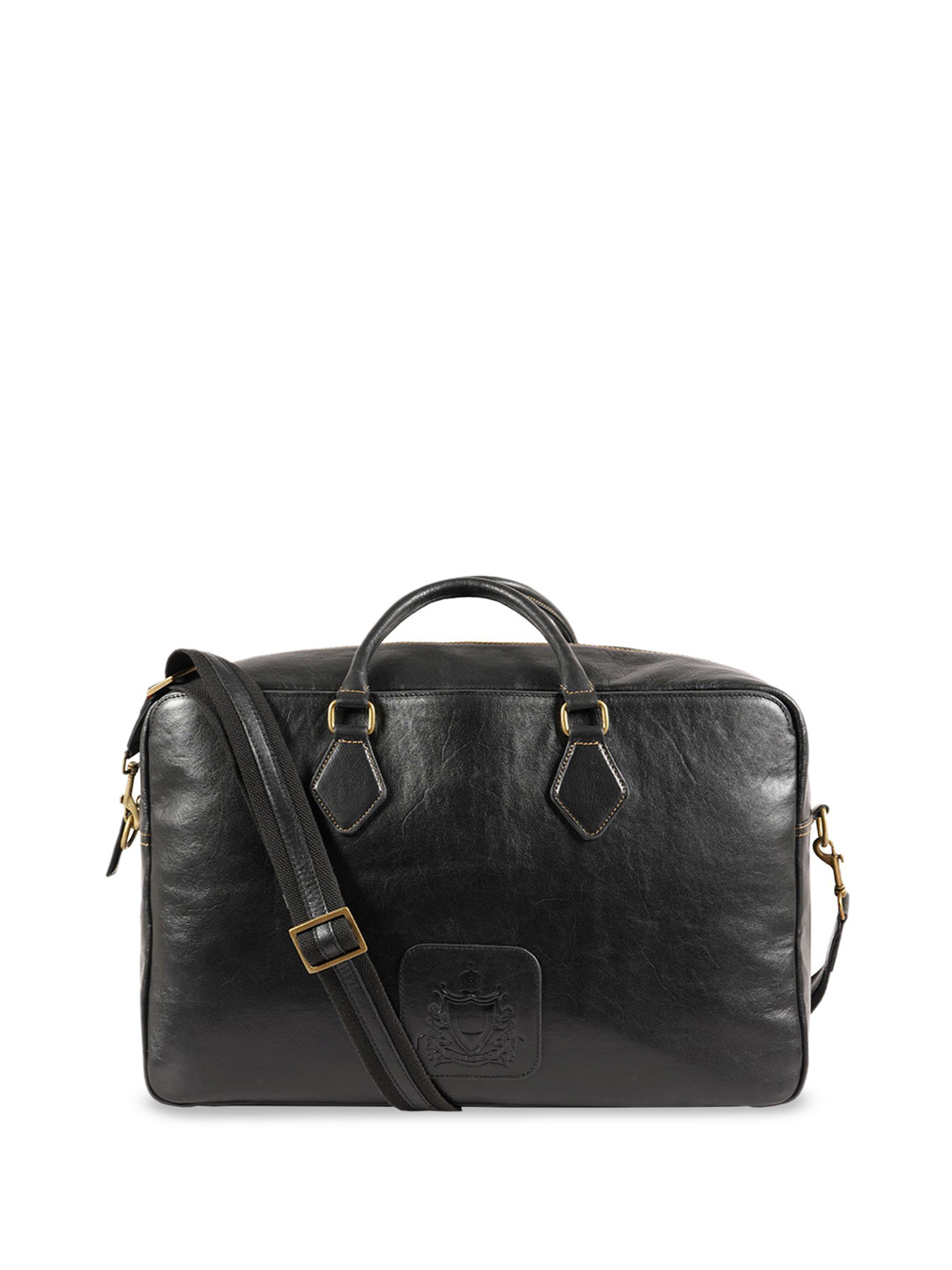 Hidesign Large Casual Leather Duffel Bag