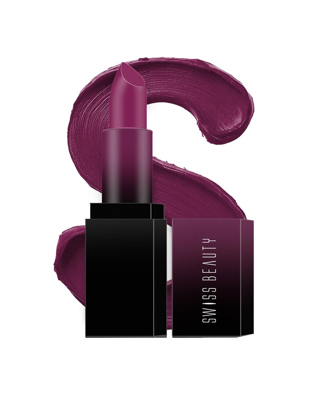 SWISS BEAUTY HD Matte Lipstick 3.5 gm - Attitude 12