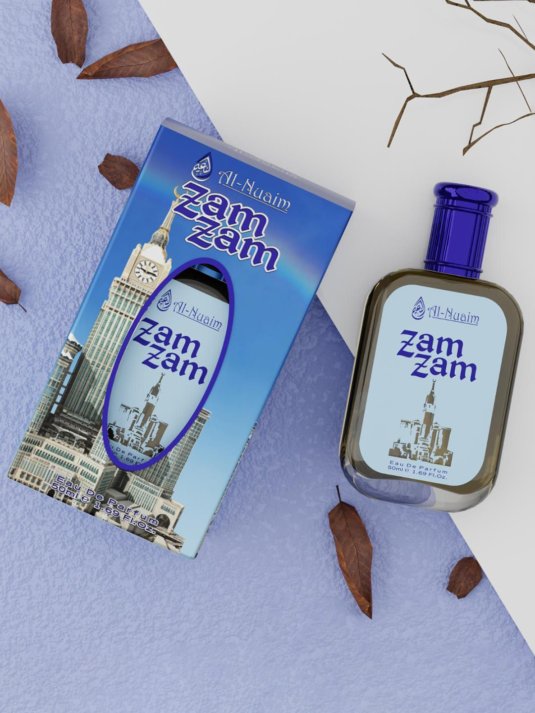 Al-Nuaim Set Of 2 Zam Zam Long Lasting Eau De Parfum - 50 ml Each
