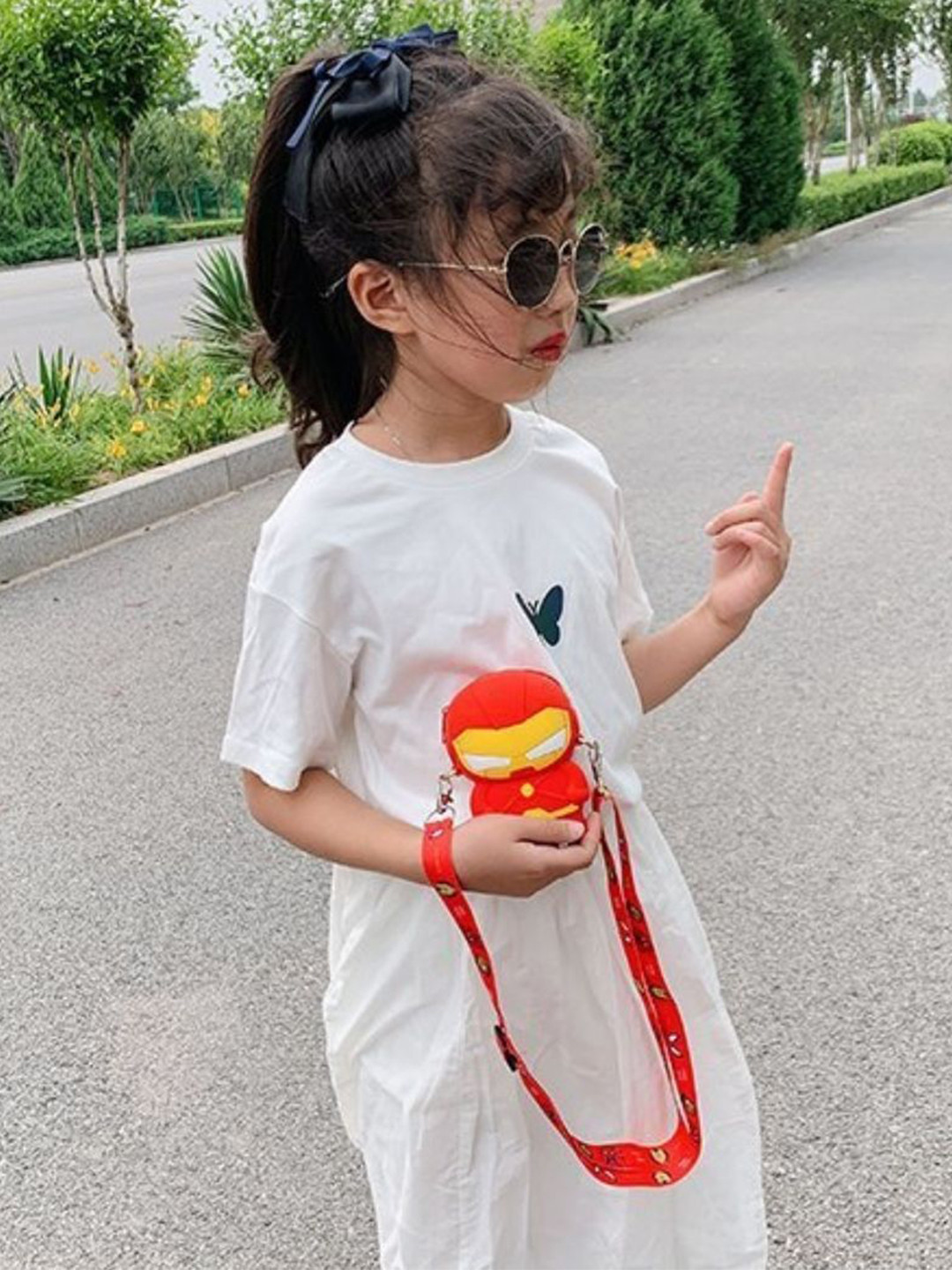 Carry Trip Girls Mini Coin Purse Cosmetic Bag Crossbody Sling Bag