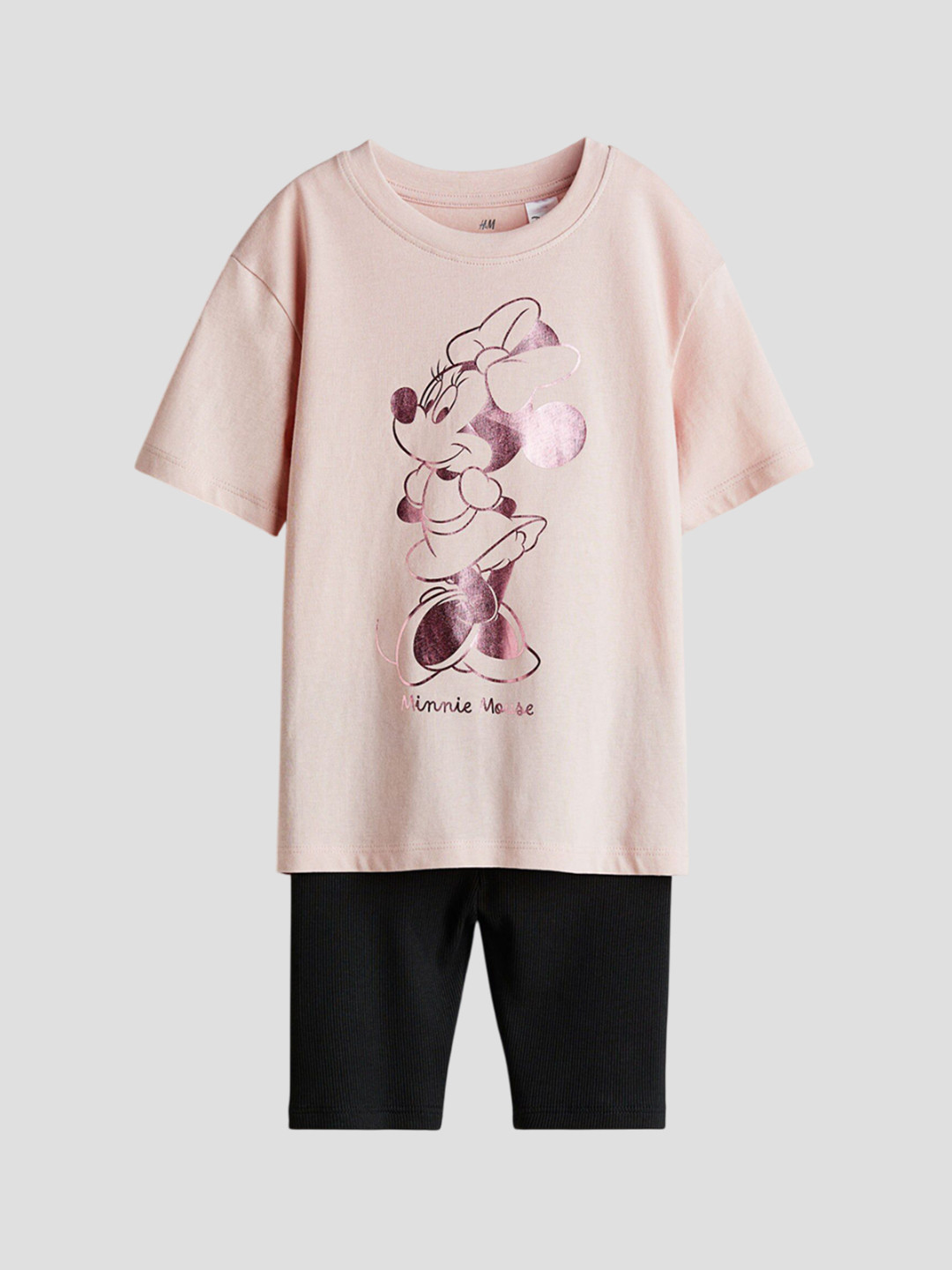 H&M Girls Pure Cotton 2-Piece Jersey Set