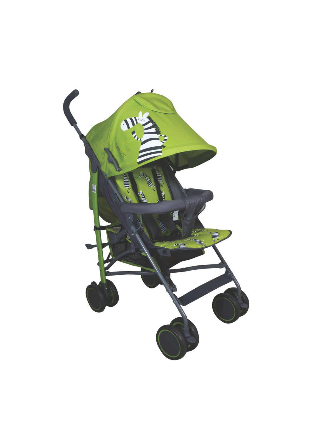 Polka Tots Kids 5-Point Safety Harness Foldable Strollers