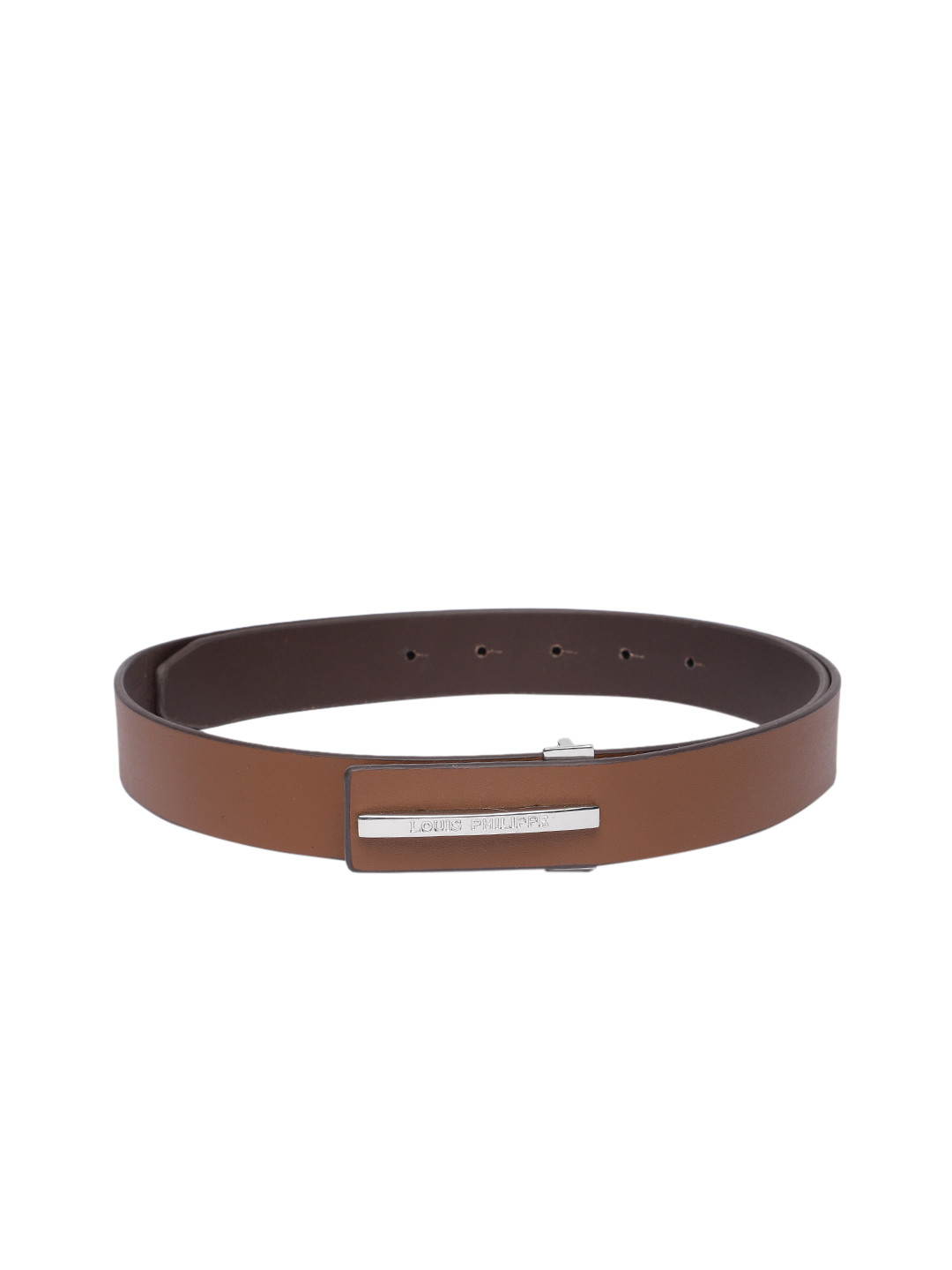 Louis Philippe Men Leather Wide Belt