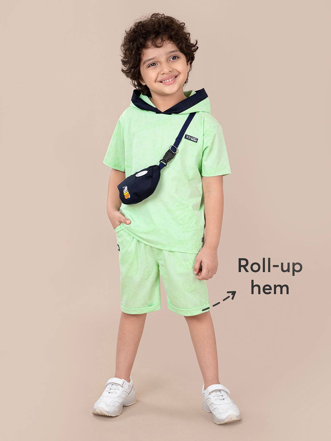 2-Pc Cool Vibes Cotton Short Set