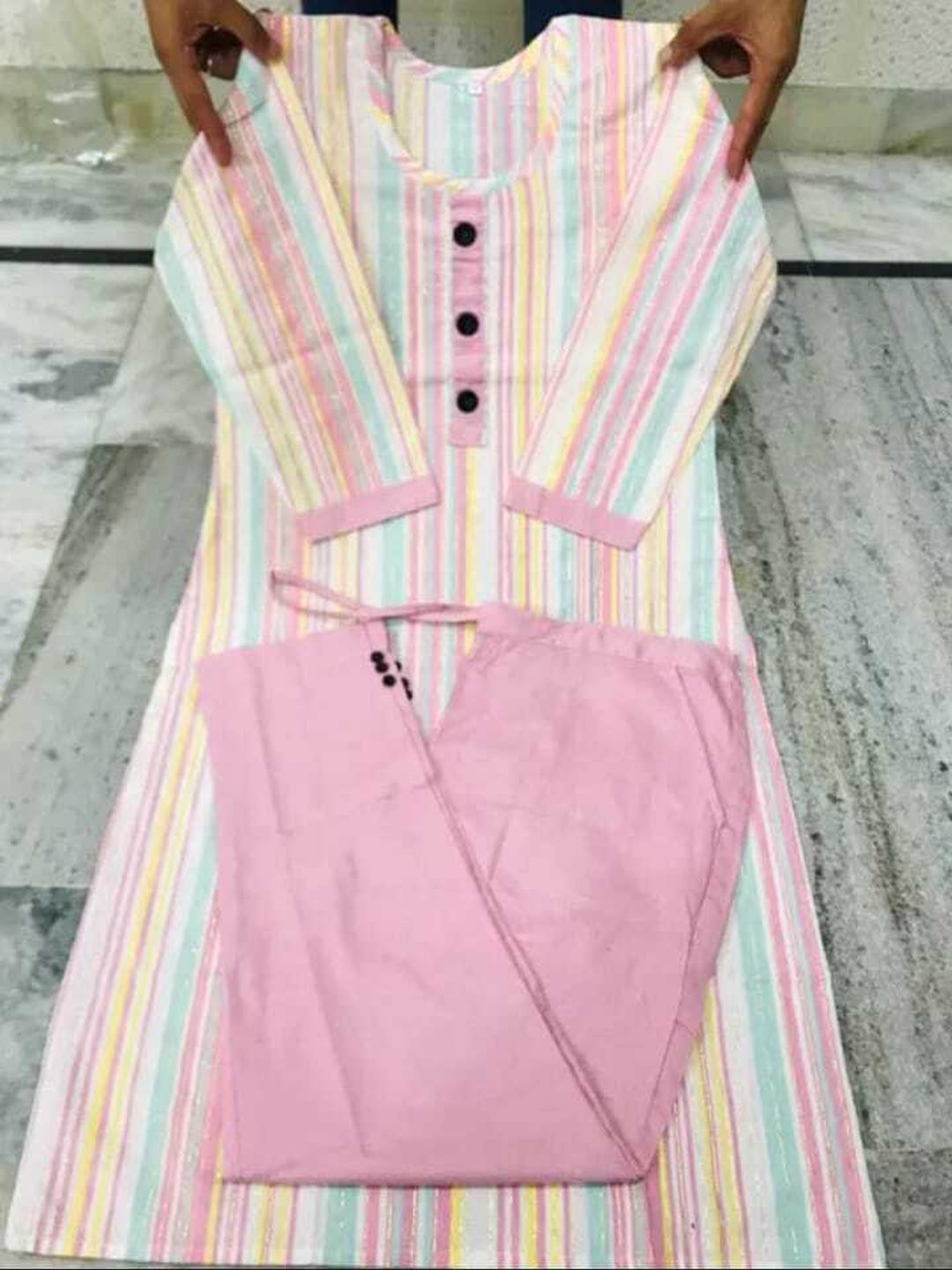 MISBA COLLECTION Women Pink Kurta Set