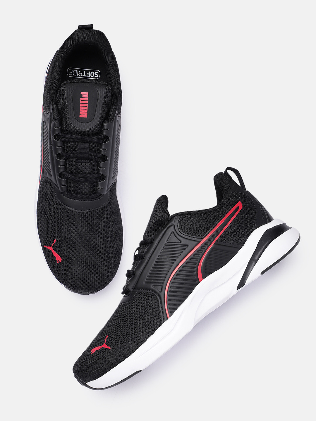 Puma Men Softride Rift FusionFlow Soft Cushion Running Shoes