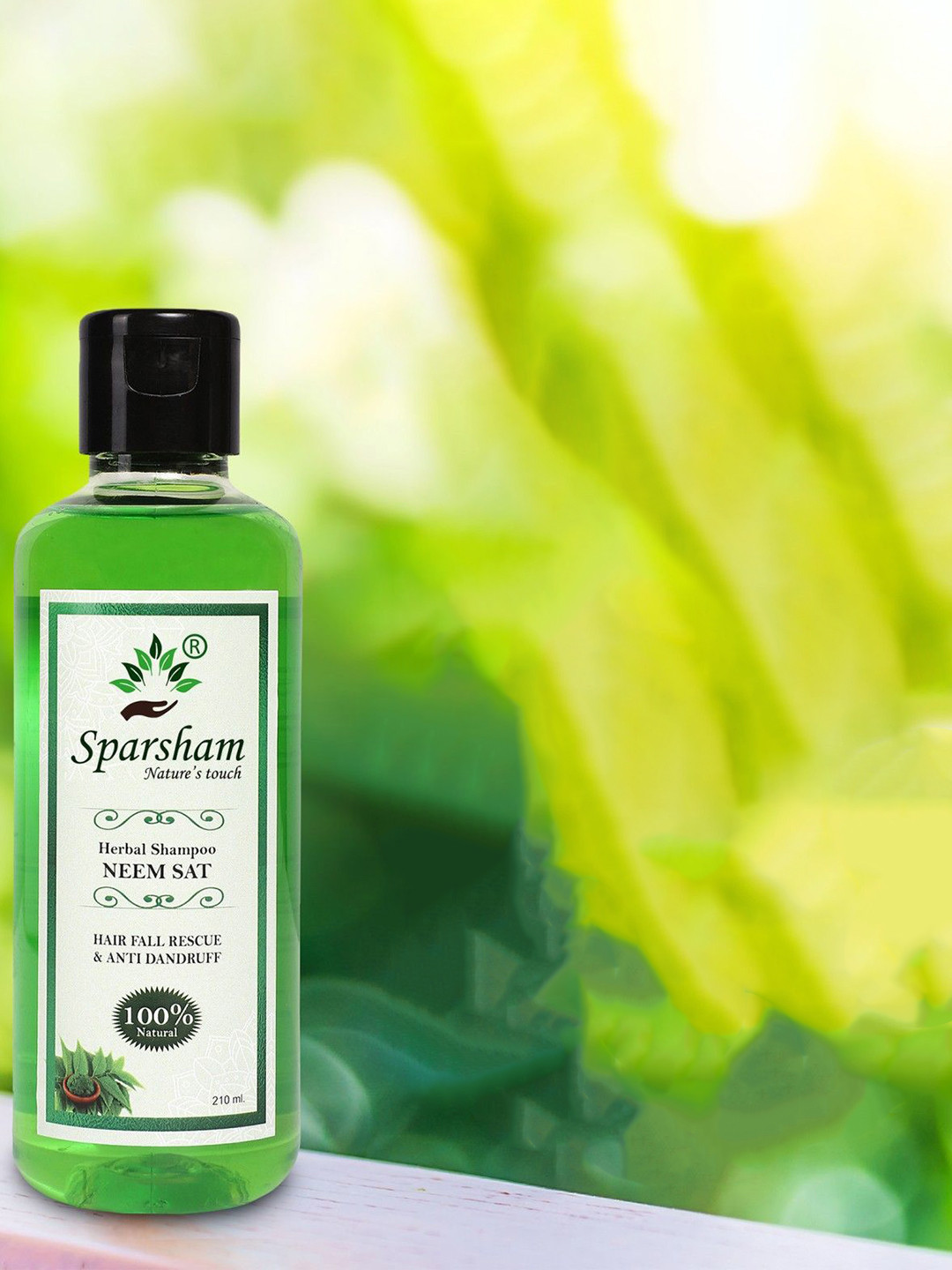 SPARSHAM-NATURE'S TOUCH Neem Sat Herbal Shampoo - 210 ml
