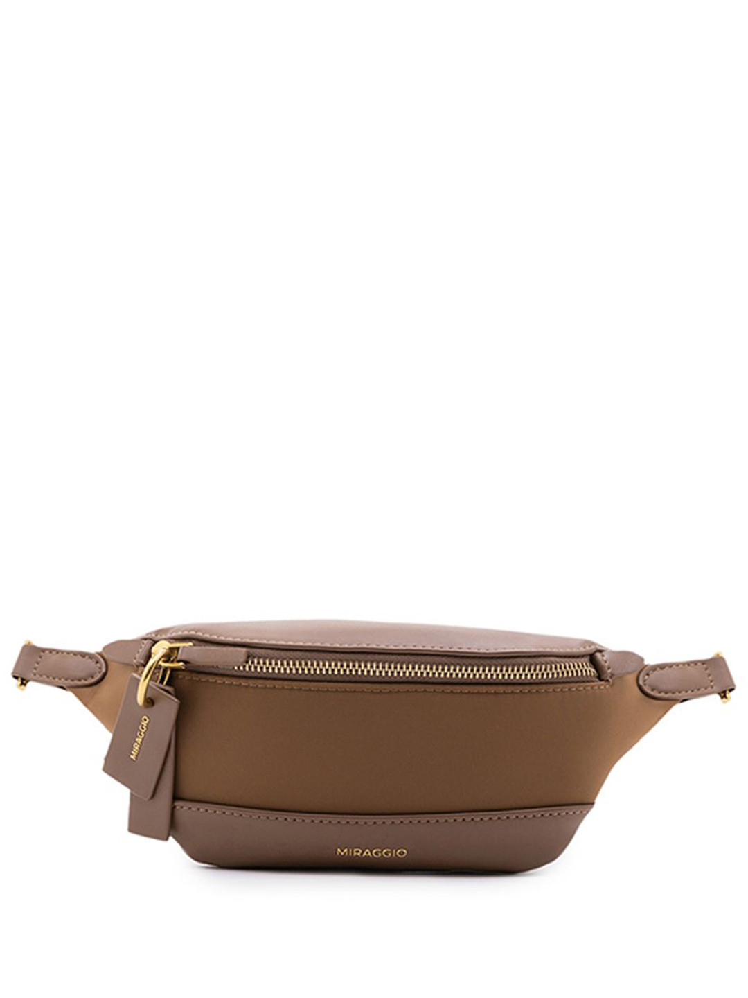 MIRAGGIO Ash Women Brand Logo Printed Fanny Waist Pouch