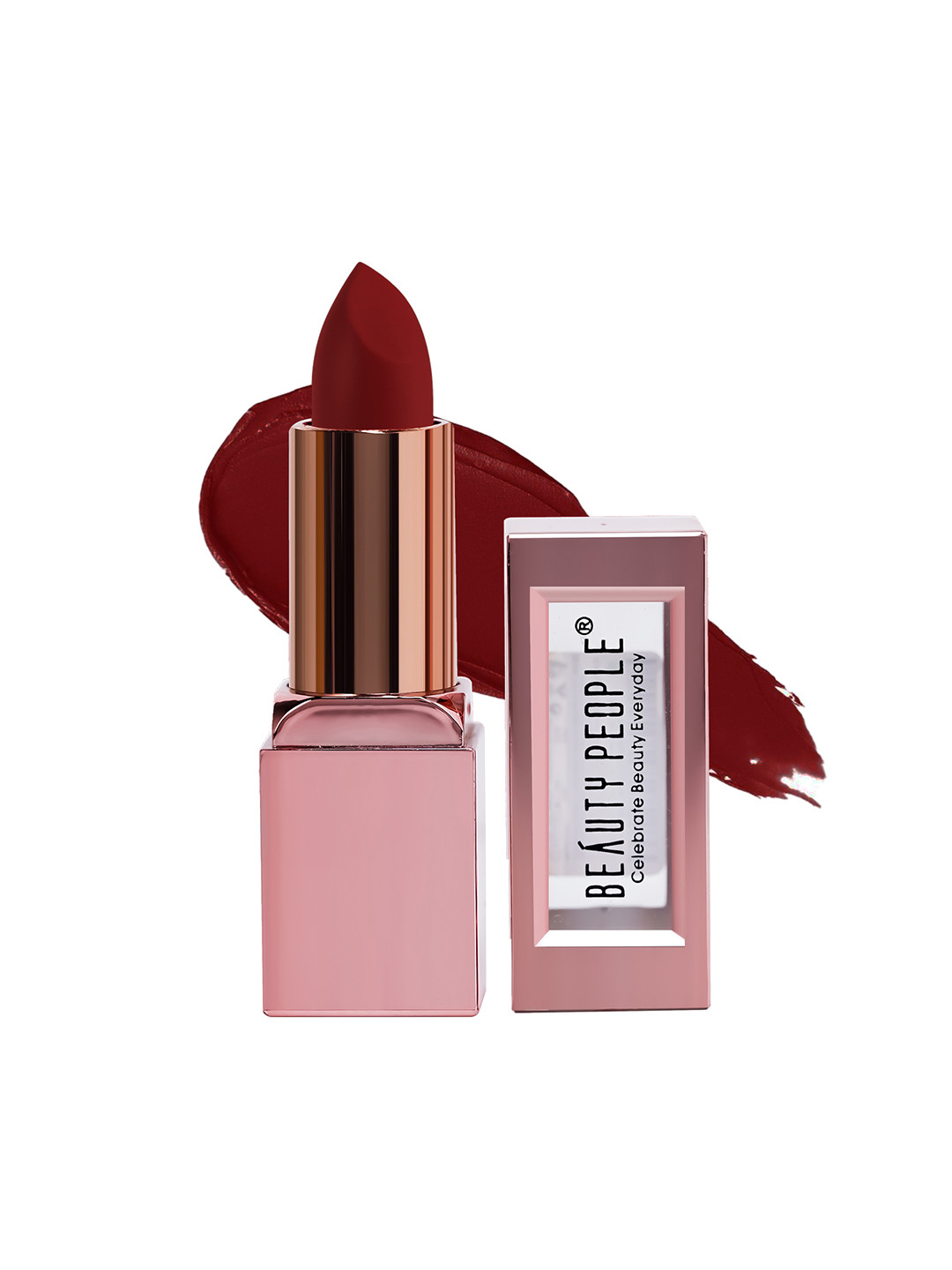 Beauty People Glorified Gold Smudge Proof Matte Lipstick With Vitamin E- 3.8 g - Cool Cop