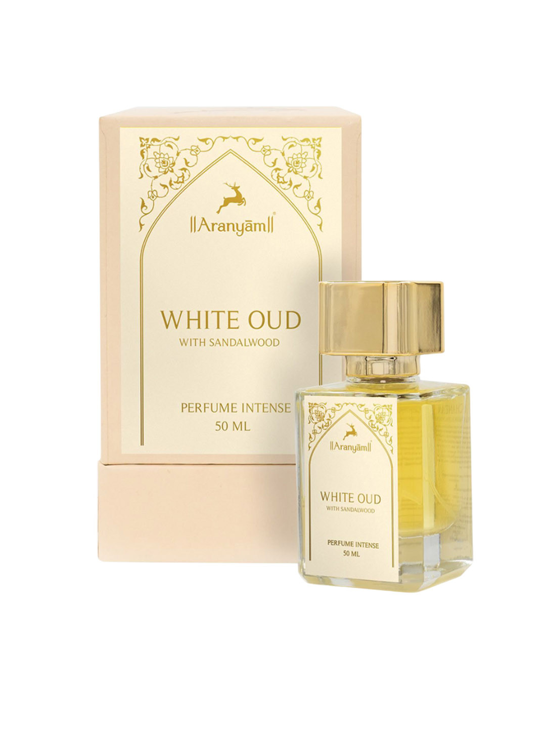 Aranyam White Oudh With Sandalwood Long Lasting Perfume - 50 ml