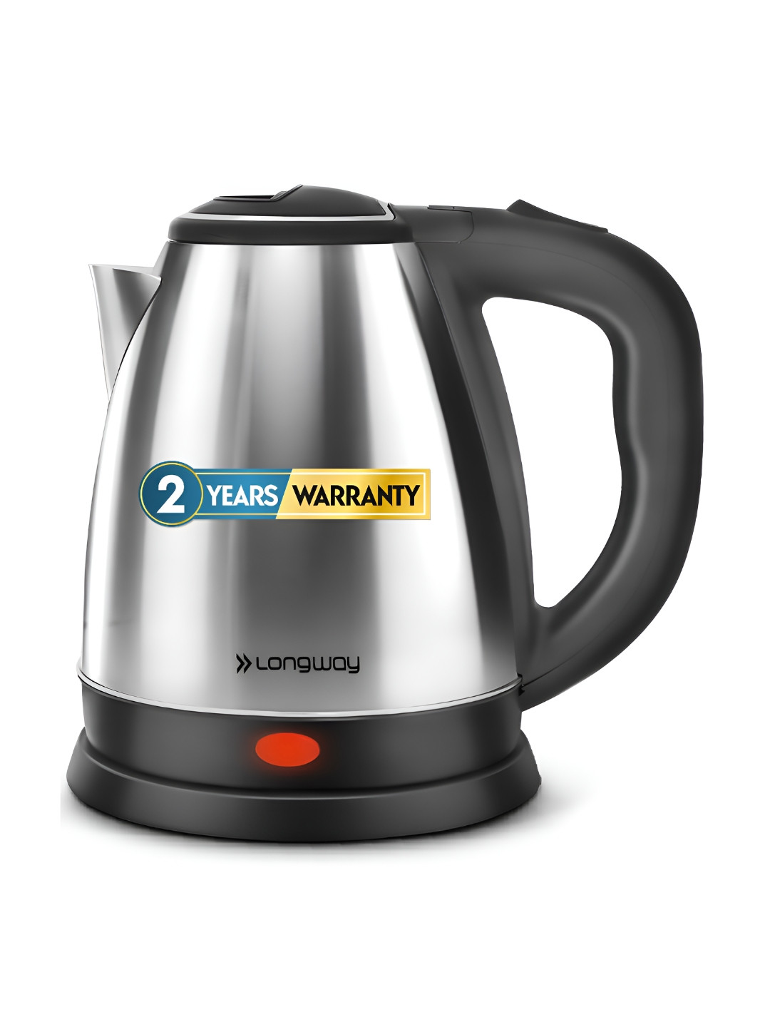 Longway Kestro Black 1500-Watt Electric Kettle 1.5 L