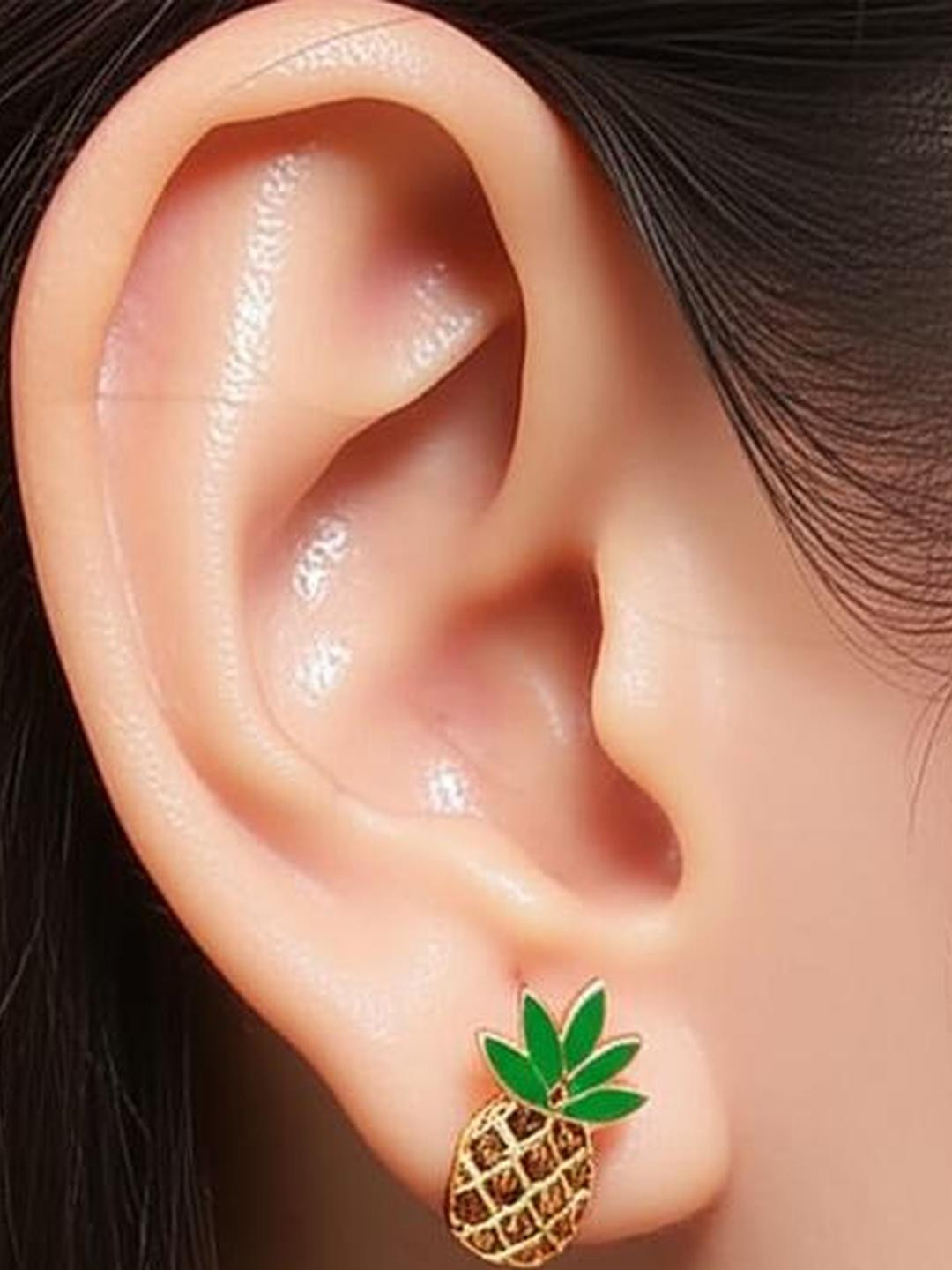 Namaste Jewels Orange Alloy Earrings