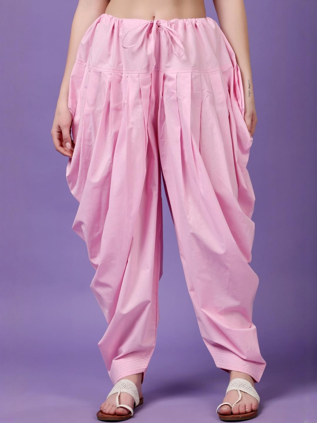 MJ LIFE STYLE Women Cotton Patiala Salwar