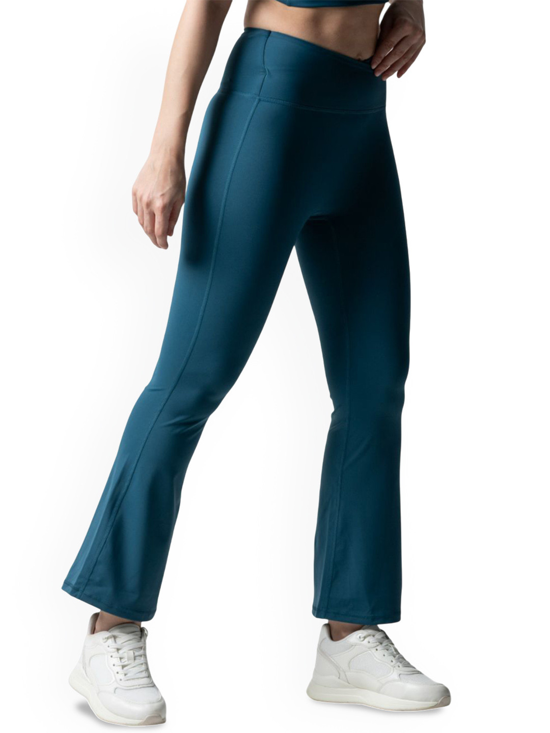 STRCH Women High Waist Bootcut Workout Tights