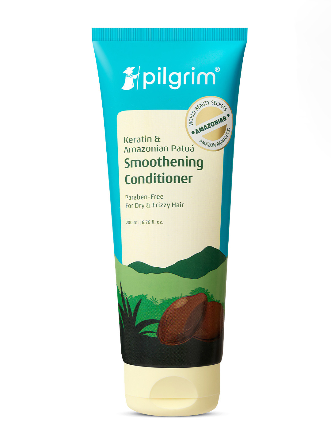 Pilgrim Patua & Keratin Hair Smoothing Conditioner for Smooth, Frizz-Free & Silky Hair