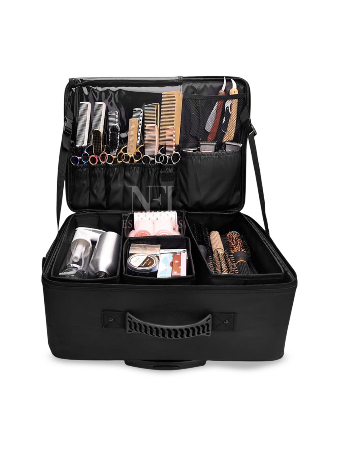 NFI essentials Women Makeup Artist Trolley Case Travel Bag