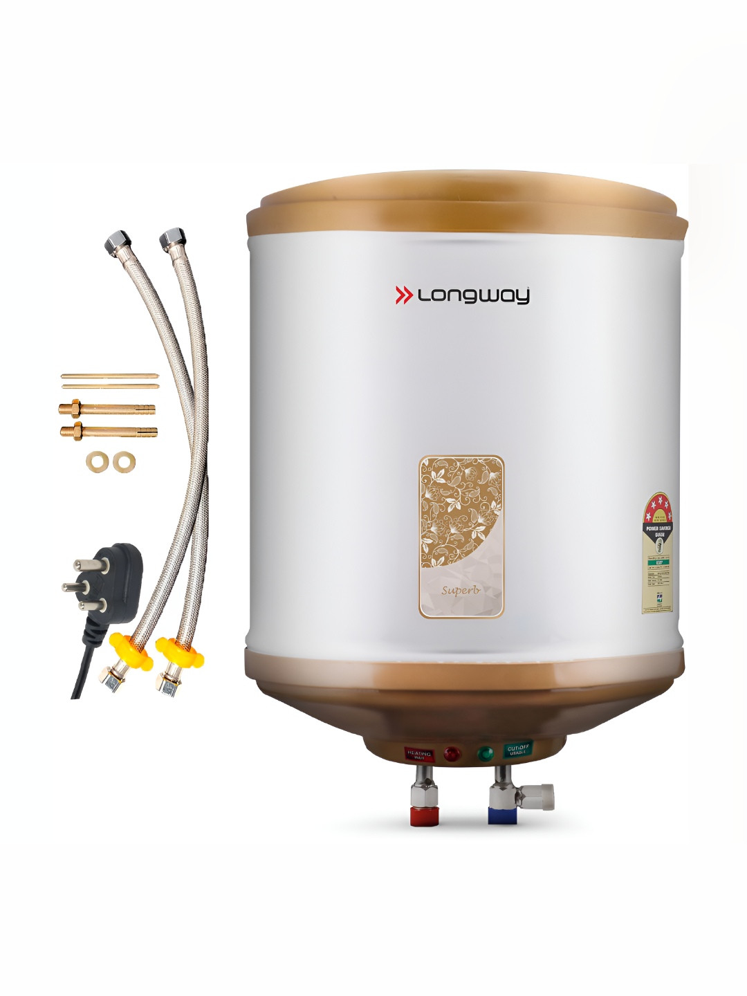 Longway Superb 2000 W Automatic Storage Water Heater - 15L