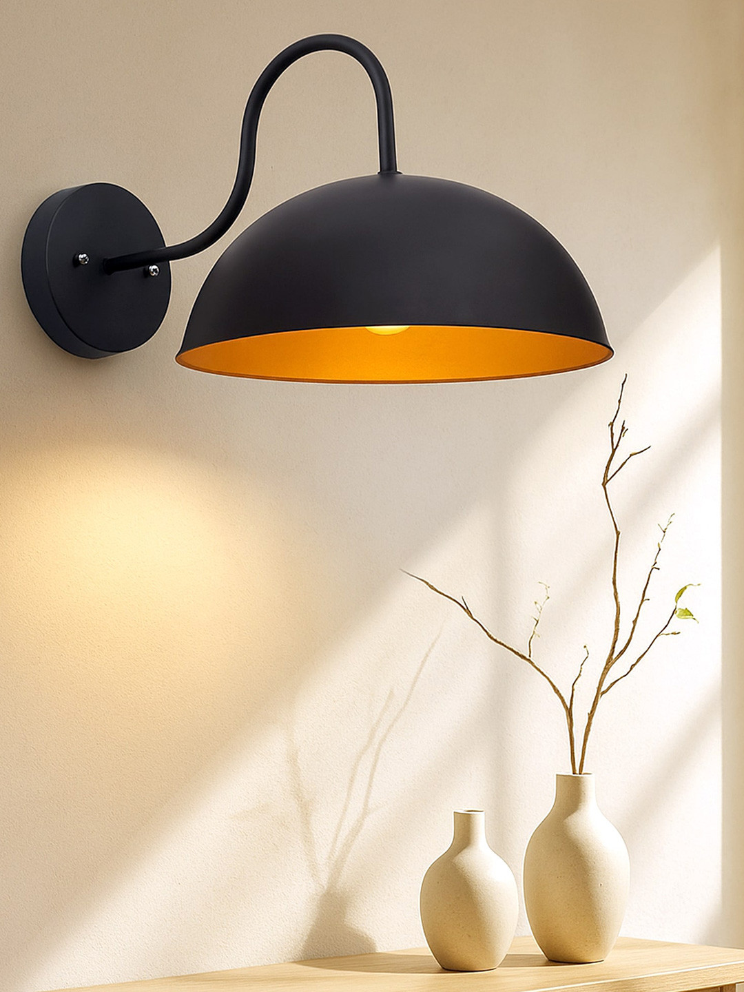 Homesake Black Solid Handcrafted Barn Light