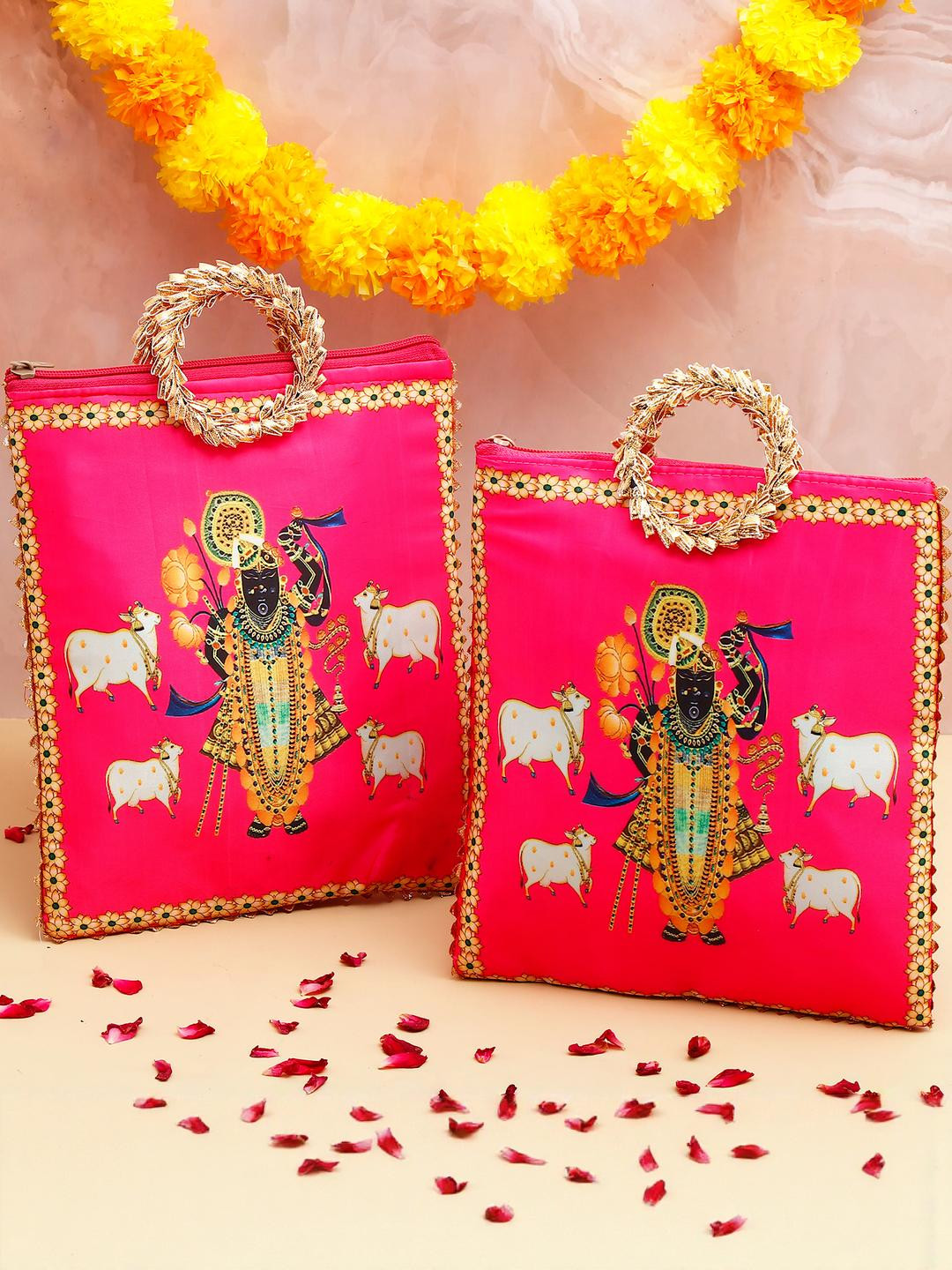 Archies Adults-Unisex Fabric Printed Handheld Bag