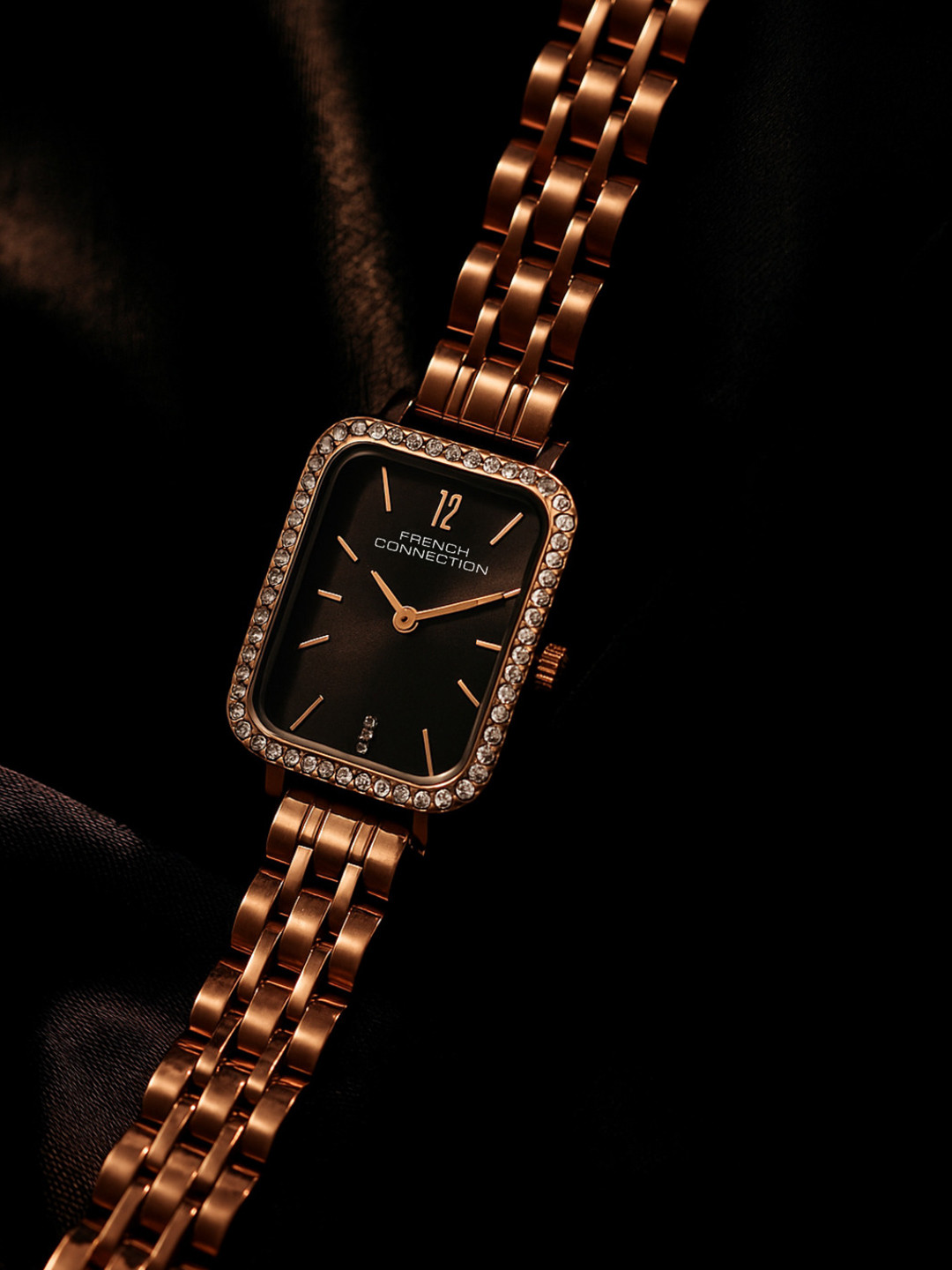 French Connection Women Dial & Bracelet Style Straps Analogue Watch FCN0151BRGM