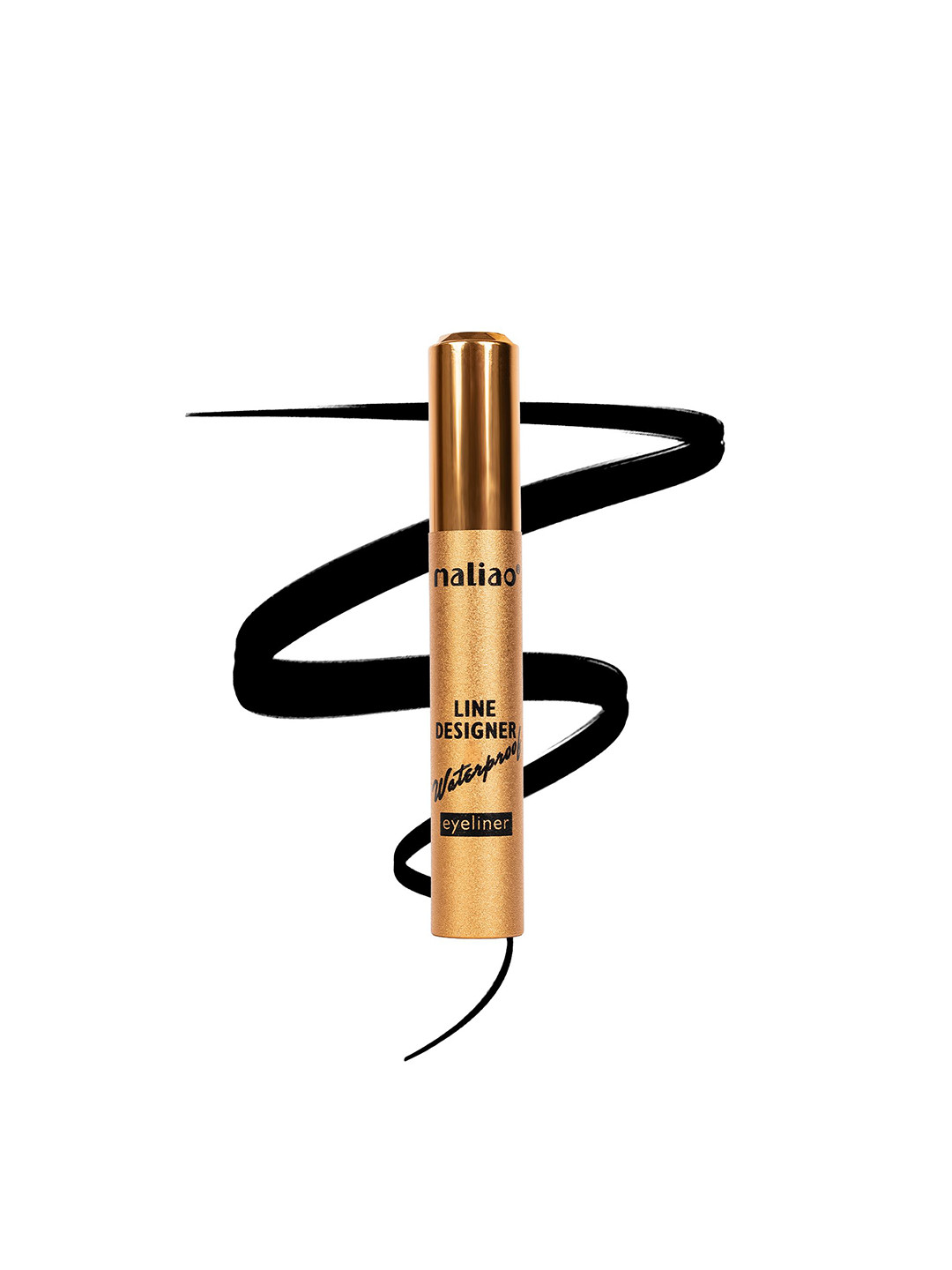 Maliao InkStay Waterproof Eyeliner- 8 ml- Black