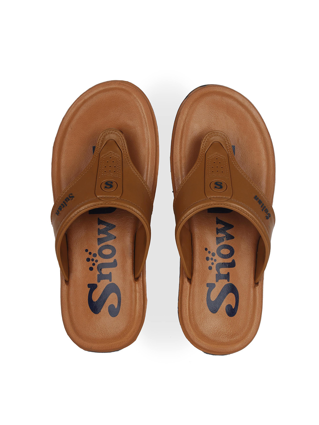 RICHALE Printed Thong Flip-Flops