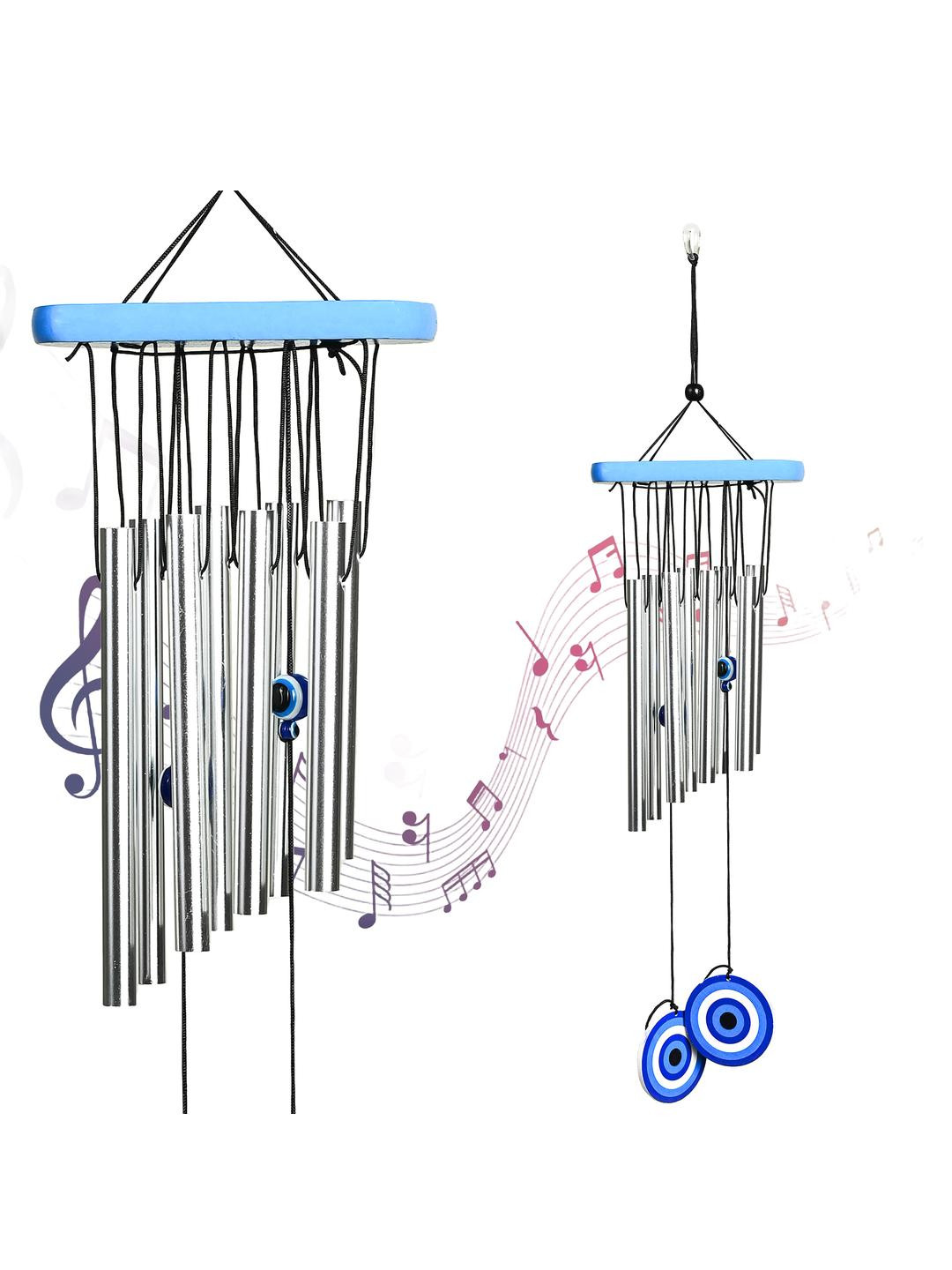 HINDCRAFT Silver-toned Wind Chime