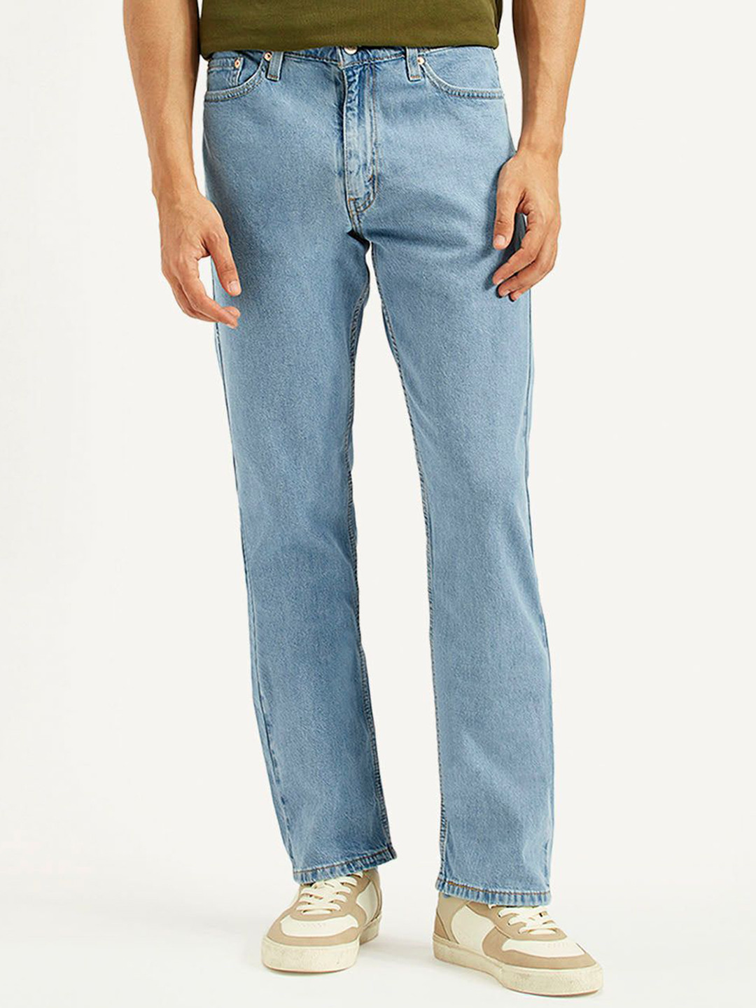 Levis 513 Men Classic Slim Straight Fit Mid-Rise Stretchable Jeans