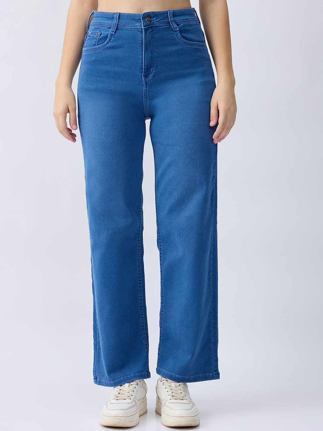 Sparkle Women Flared High-Rise Jeans