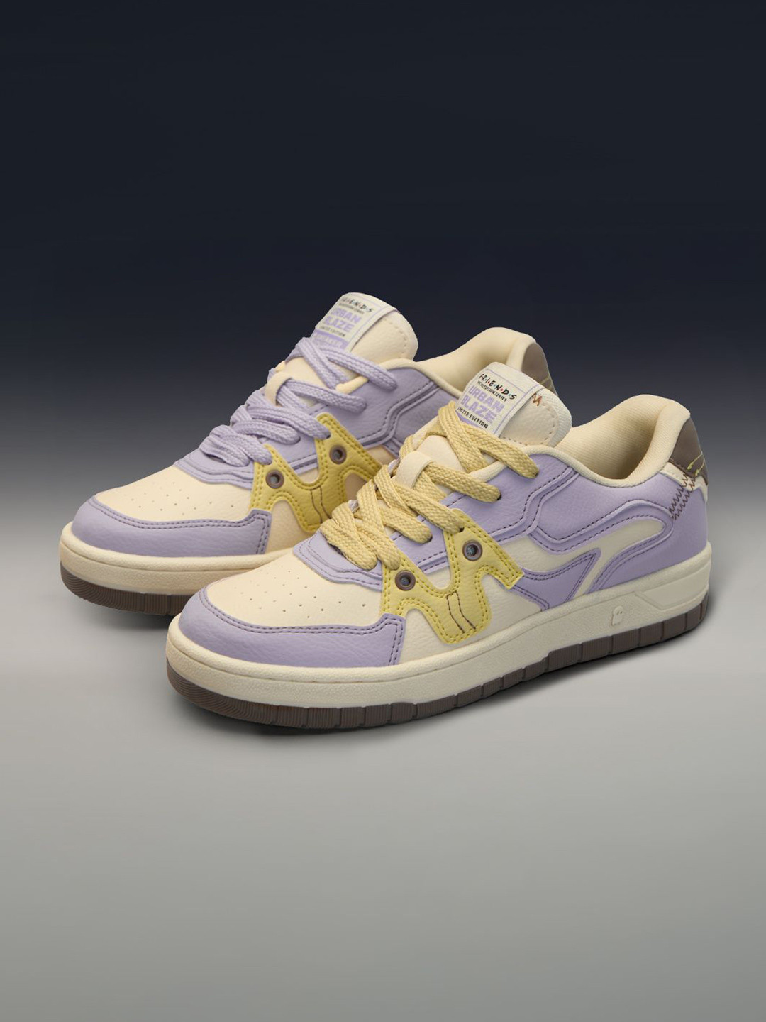 The Souled Store Urban Blaze: FRIENDS Women Colourblocked Sneakers