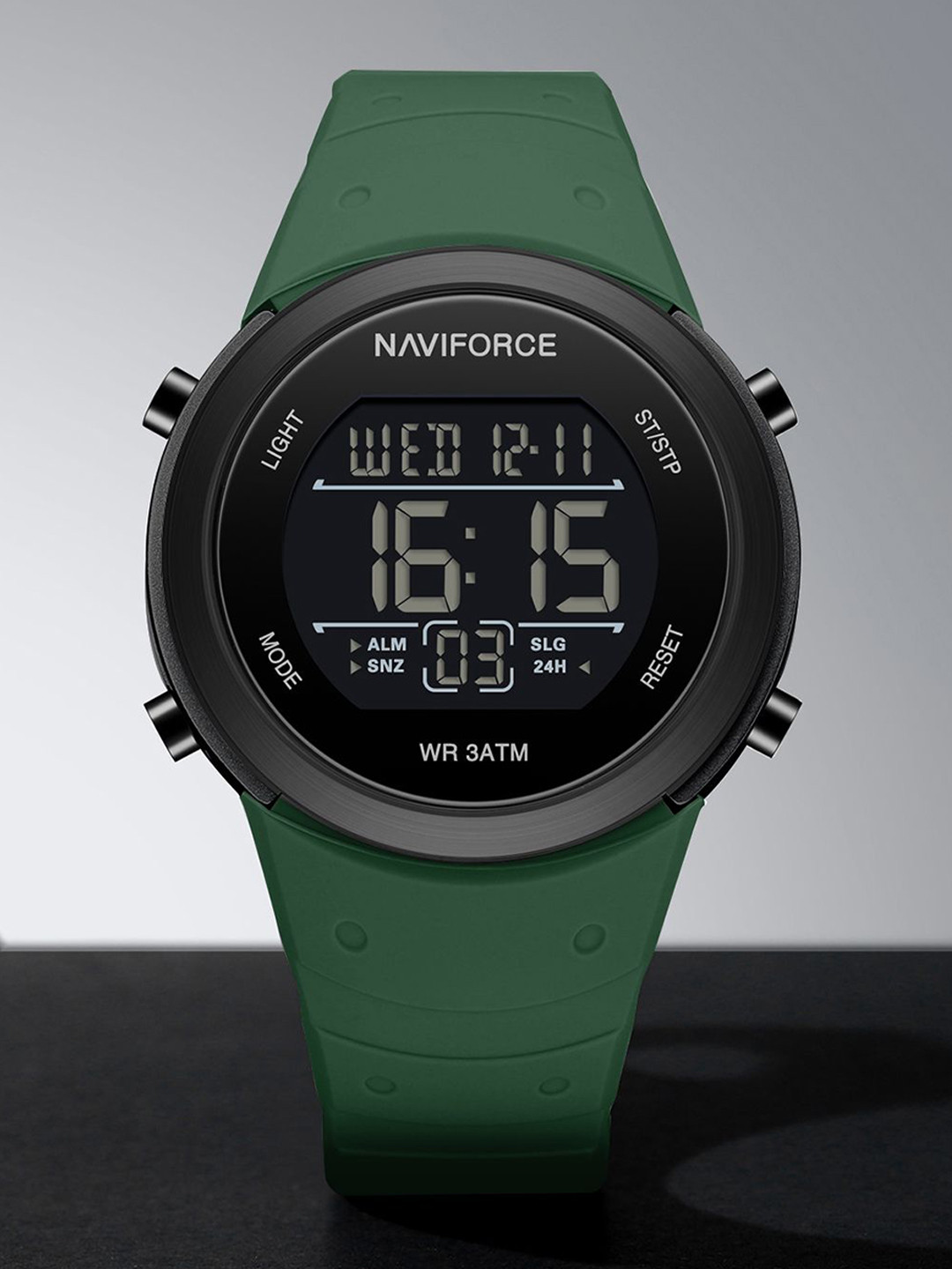 Naviforce Men Dial & Straps Digital Multi Function Watch NF9246_B B GN