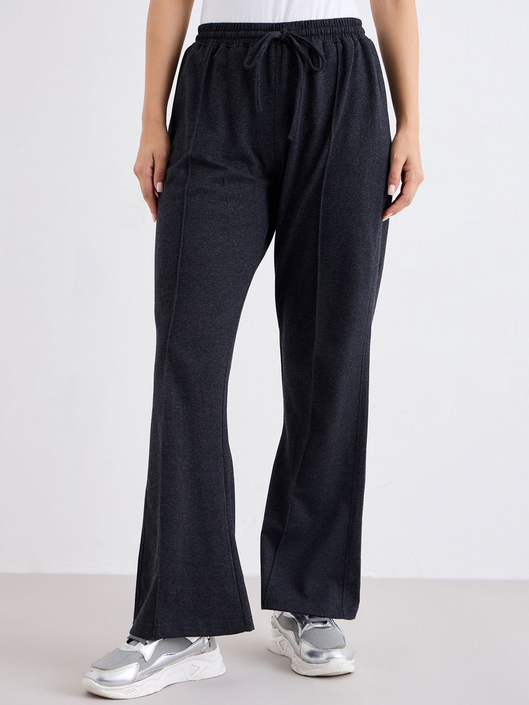 Styli Women Flare Fit Boot Trousers