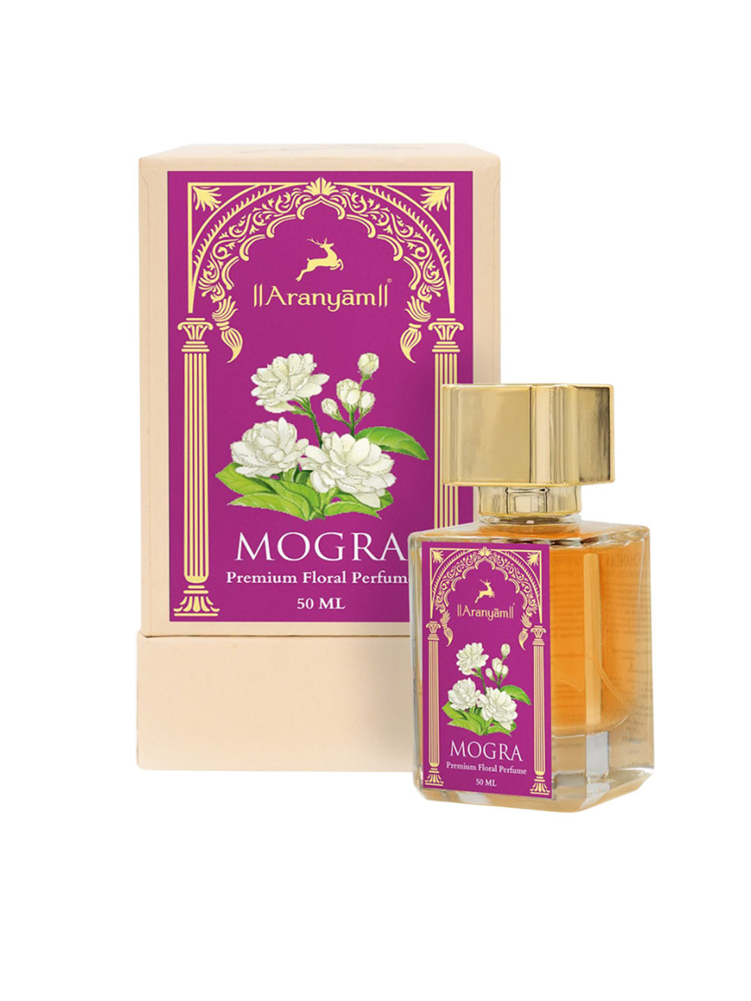 Aranyam Long Lasting Mogra Floral Perfume - 50 ml