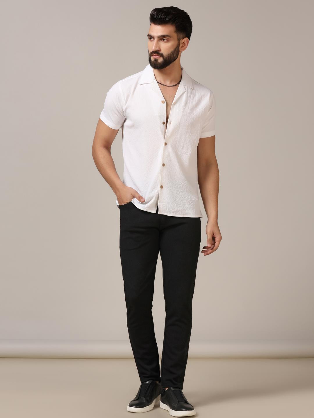 Moda Rapido Men Cotton Casual Shirts