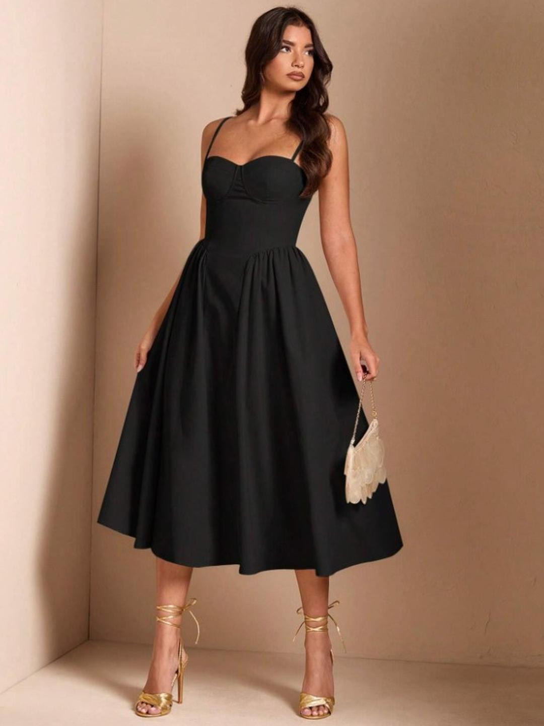 HERE&NOW Women Cotton  Dresses