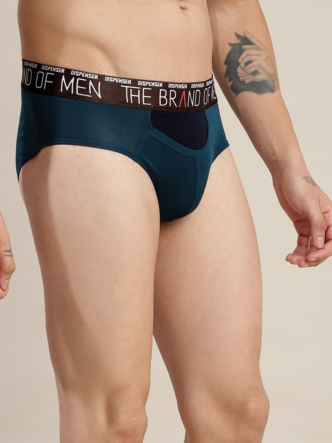 DISPENSER Mid-Rise Breathable Stretchable Basic Brief RE-S4-BRIEF-AIRFORCE-M-AIRFORCE