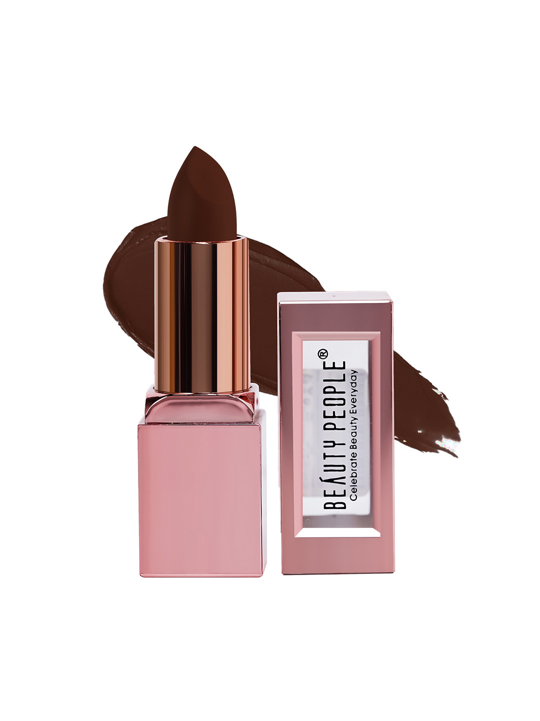 Beauty People Glorified Matte Lipstick - 8 Hr Stay - Caramel Kiss