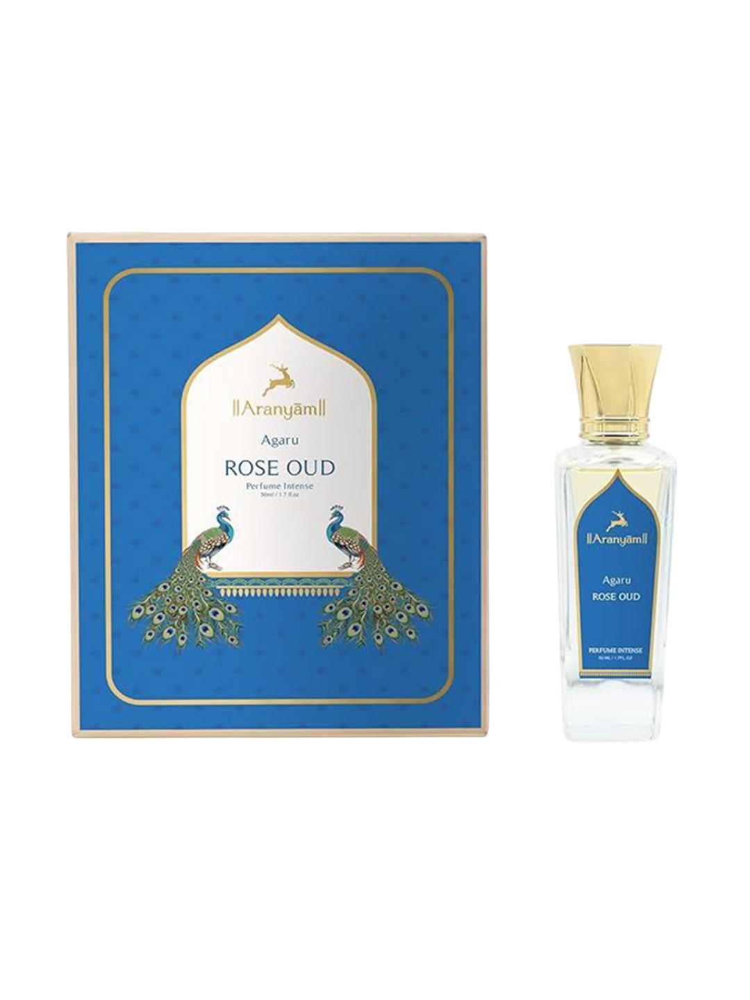 Aranyam Infused Oud Agaru & Rose Long Lasting Perfume - 50 ml