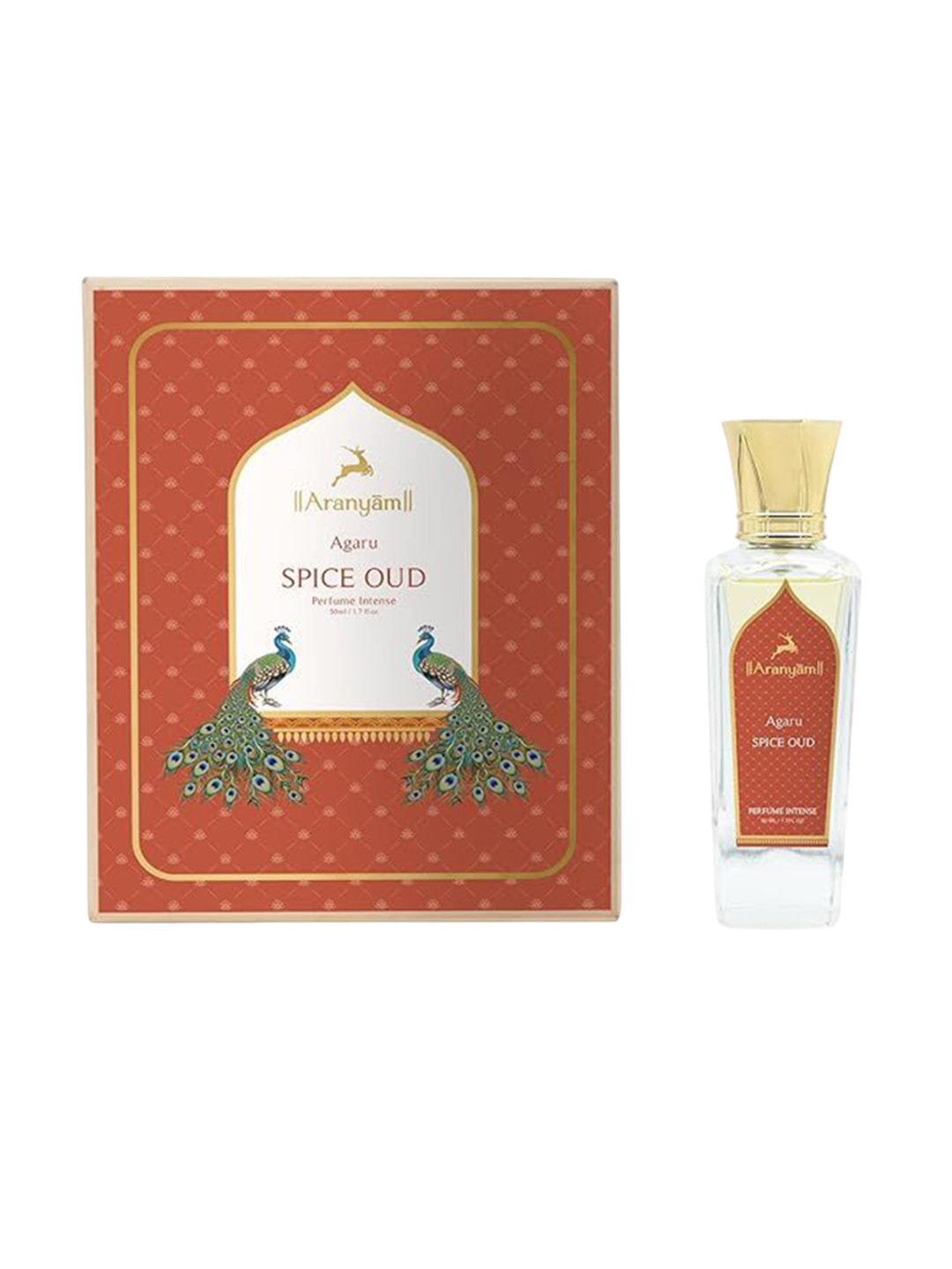 Aranyam Infused Spice Sandalwood Long Lasting Perfume - 50 ml