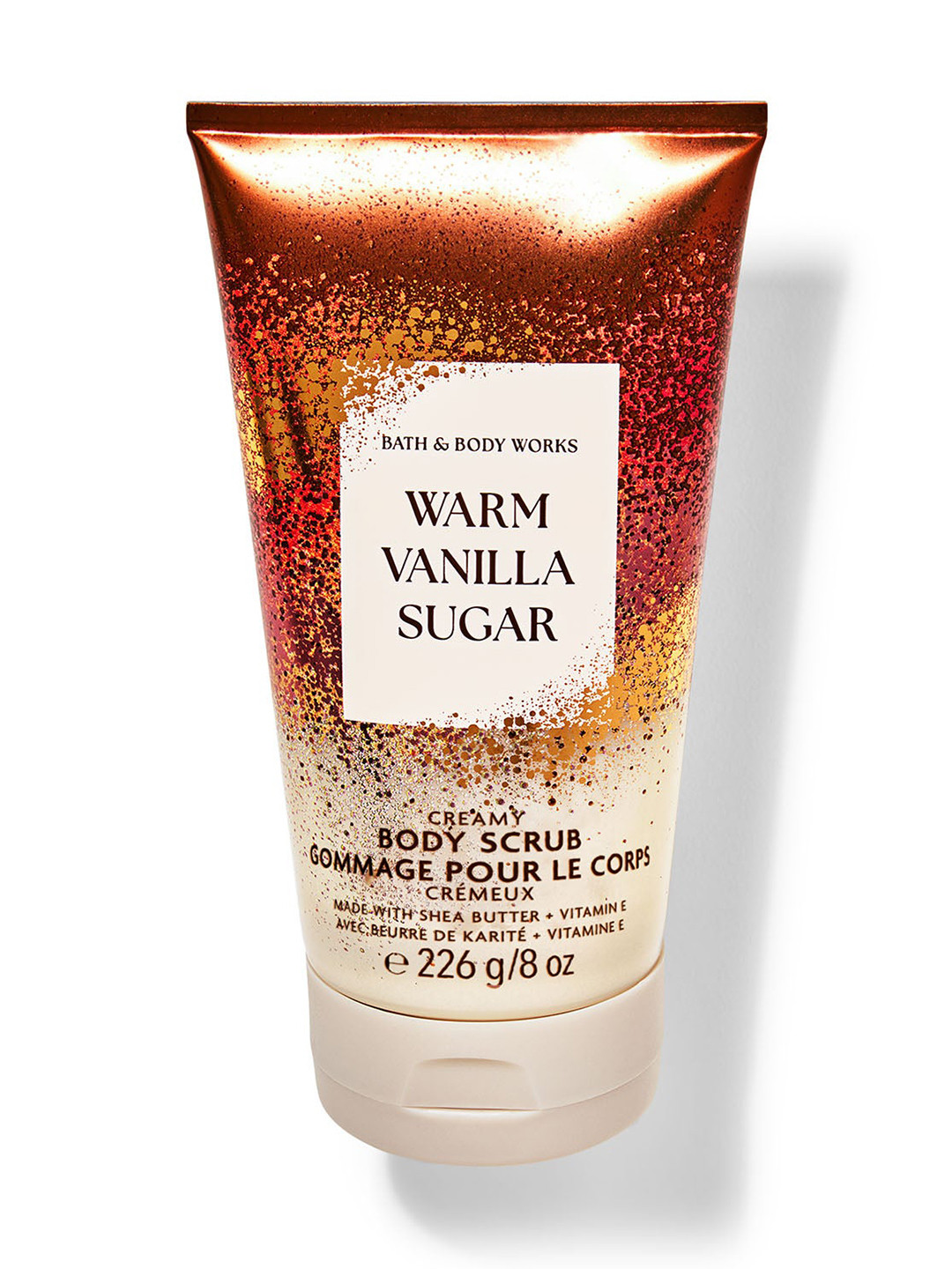 Bath & Body Works Warm Vanilla Sugar Creamy Body Scrub with Vitamin E & Shea Butter - 226g