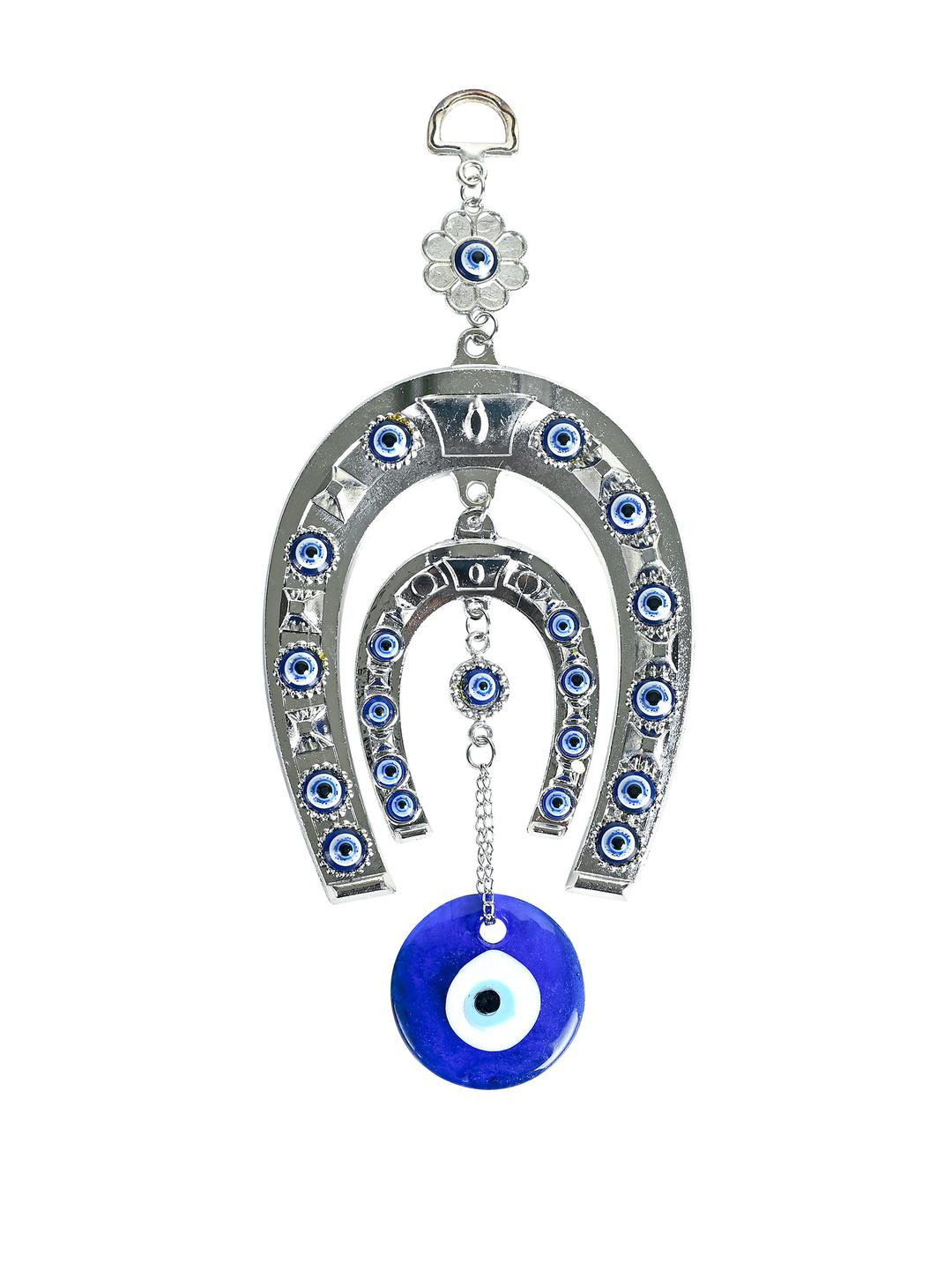 HINDCRAFT  Pack of 1 Evil Eye Hanging Windchimes