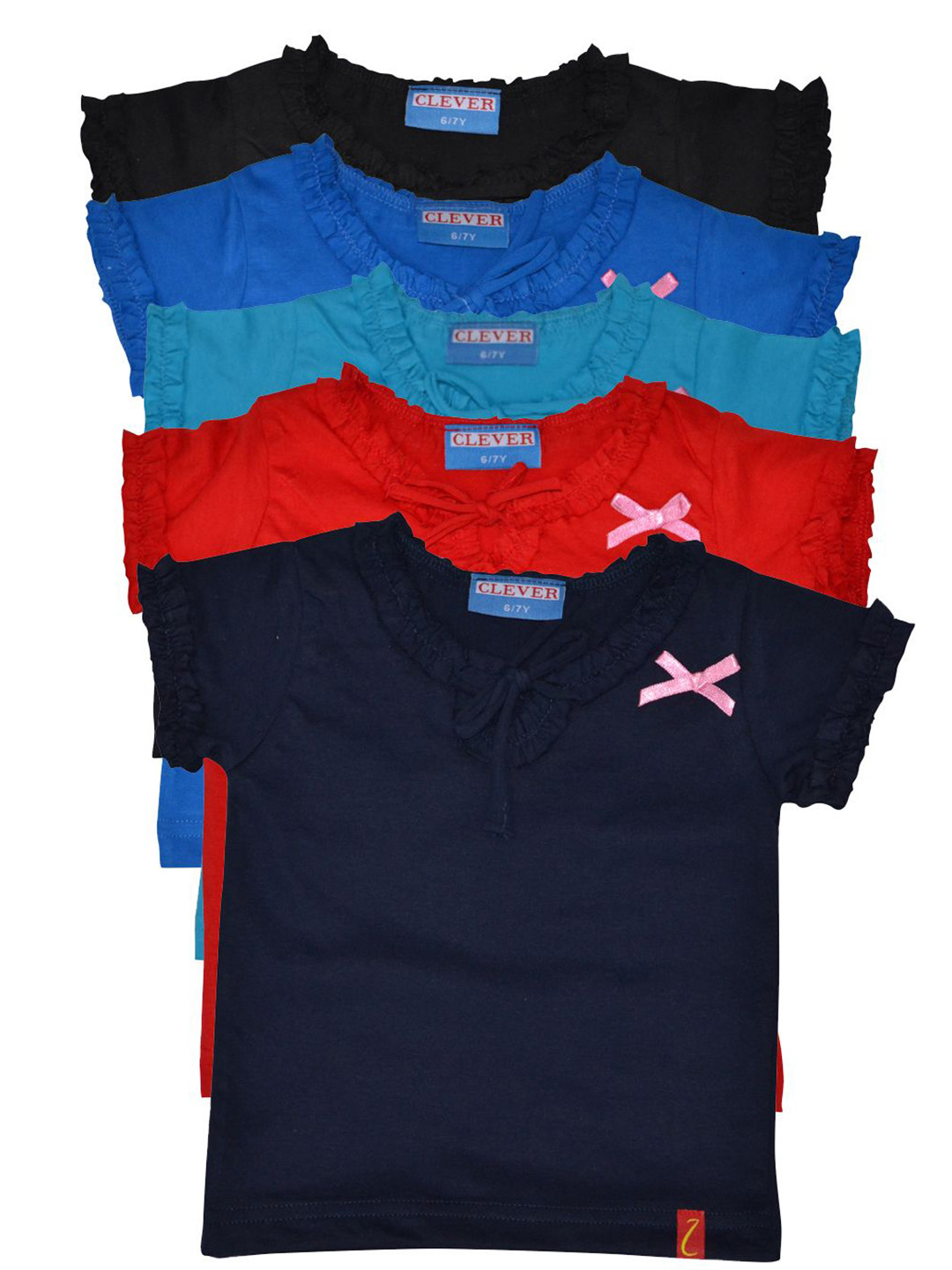CLEVER Girls Pack of 5 Top
